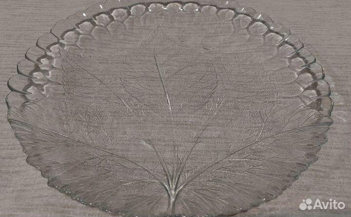 Блюдо сервировочное стекло