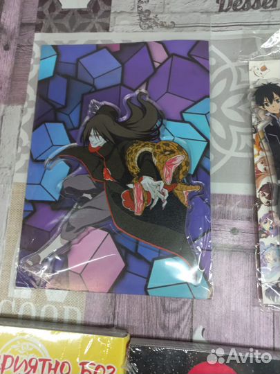 Карточки, фигурки:demon slayer, naryto, кир