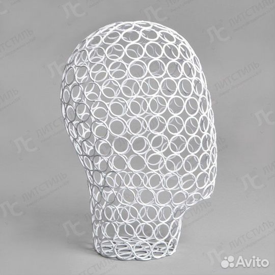 Манекен головы металлический TQW-27