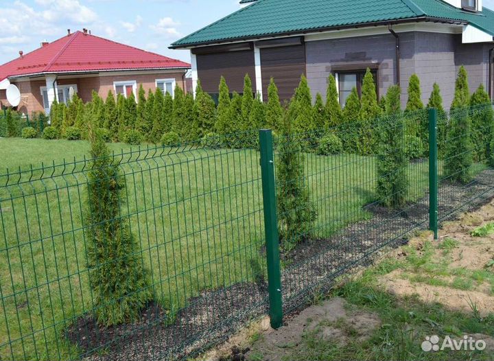 Забор 3Д грандлайн, панель сварная
