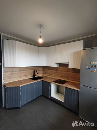 Установка столешниц из искусственного камня.Кухни