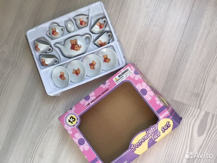 Набор детской посуды игрушки