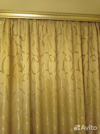 Комплект шторы и тюль+гардина