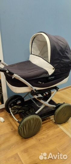 Коляска -люлька и автокресло peg-perego