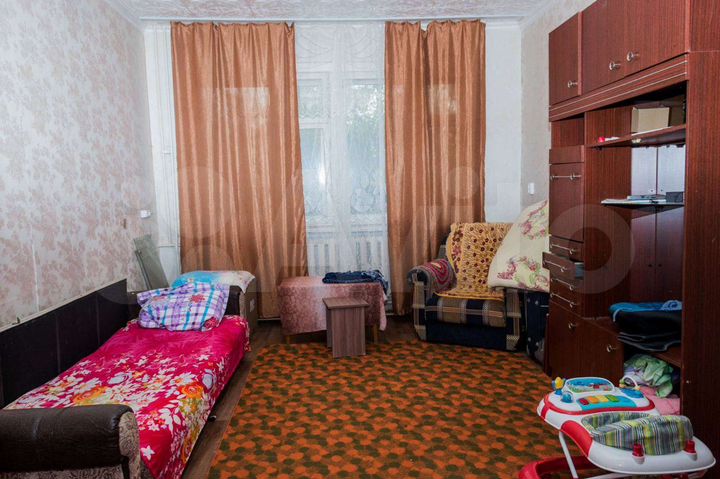 3-к. квартира, 62 м², 1/2 эт.