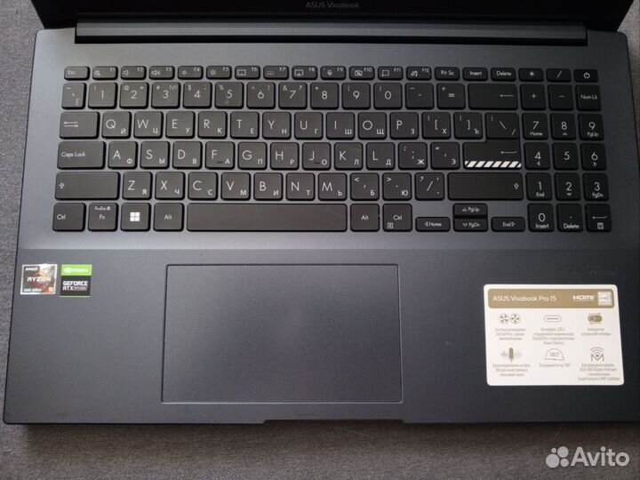 Asus vivobook pro 15 m6500q