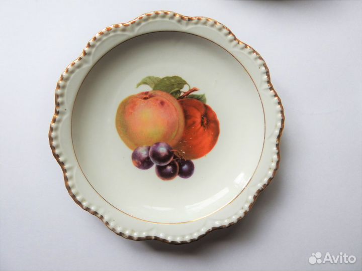 Тарелки десертные, баварский фарфор