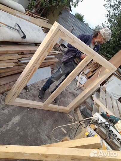 Деревянные окна под заказ