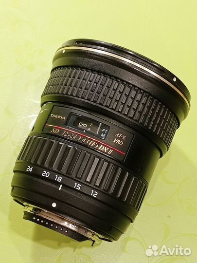 Объектив Tokina AT-X PRO SD 12-24 F4 DX Nikon