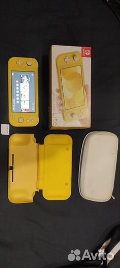 Прошитый Nintendo switch lite + флешка на 128