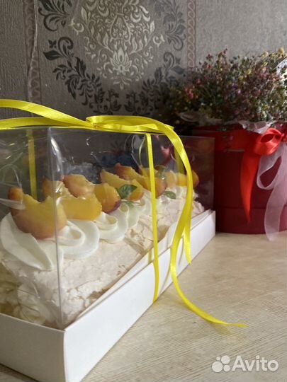 Меренговый рулет