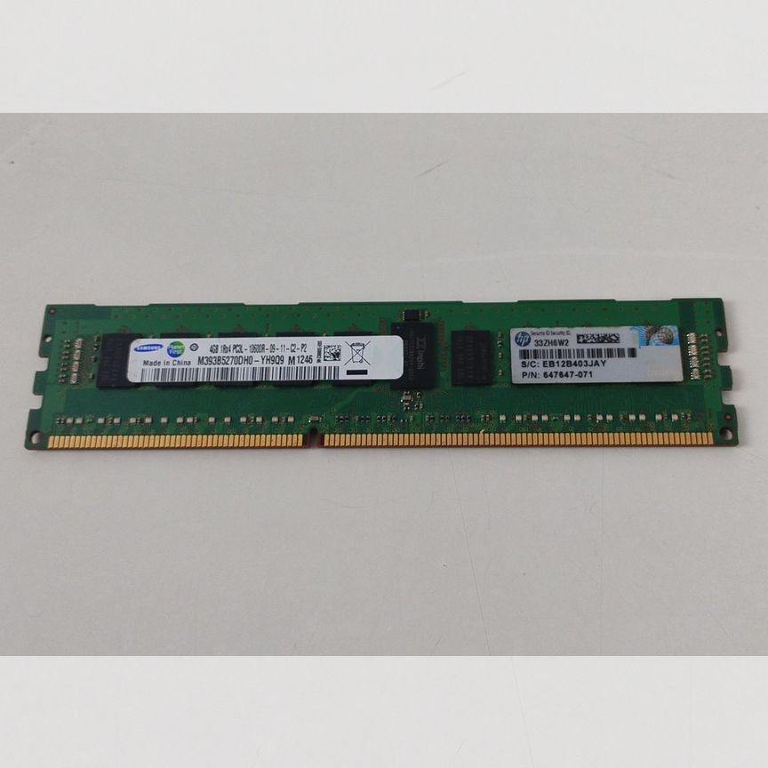 [647647-071] Оперативная Память Hp 4gb 647647-071