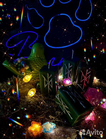 Свечи клевер и на деньги