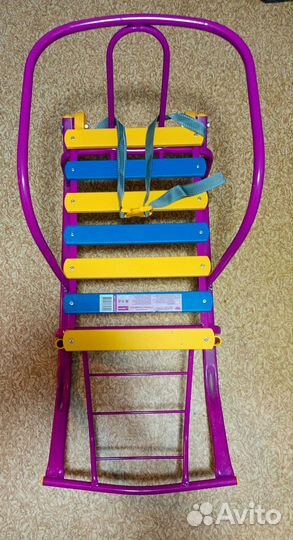 Детские санки с колесами Тимка 5