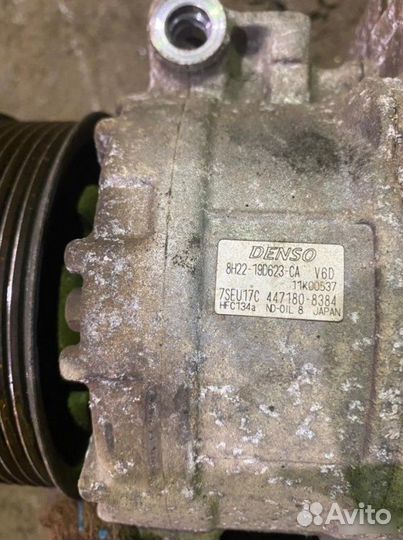 Компрессор кондиционера Land Rover Discovery 3