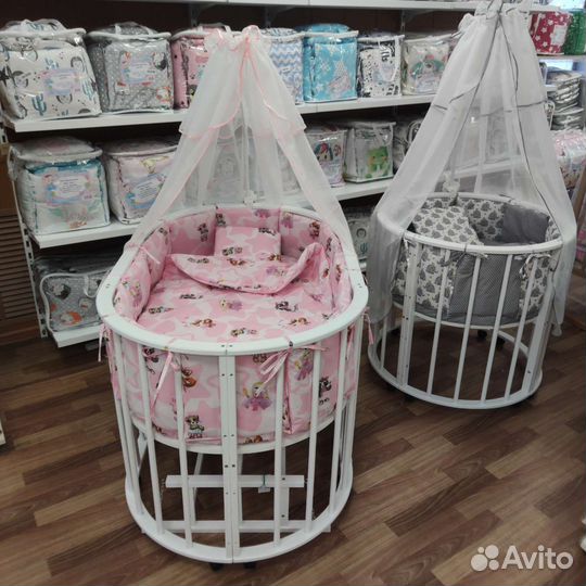 Для детской кроватки постельное белье