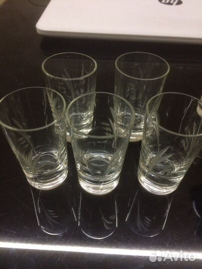 Стопки и стаканы времен СССР