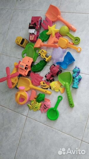 Пакет игрушек для песка