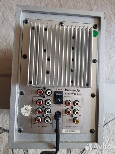 Колонки с сабвуфером Defender hollywood 40