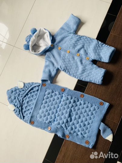 Комплект на выписку (весна/осень) для мальчика