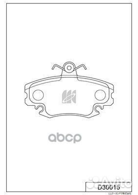 Колодки тормозные renault logan 04/sandero 08