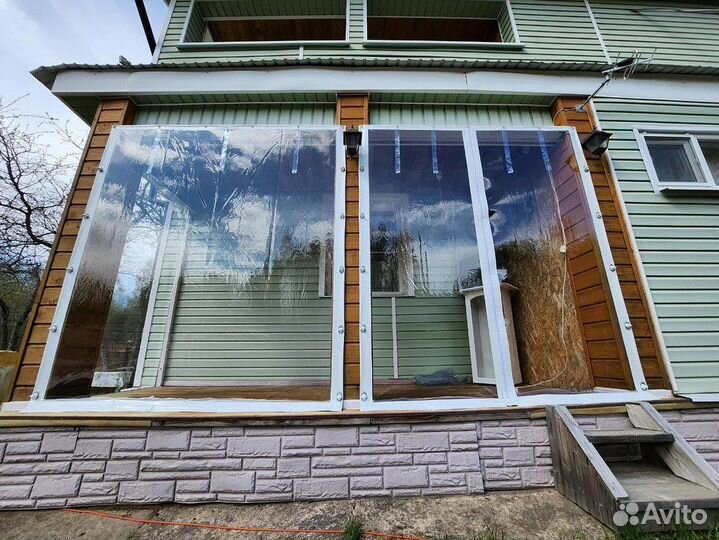 Мягкие окна пвх для веранд и беседок