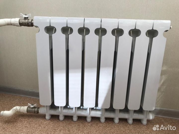 Радиатор отопления алюминиевый 3шт (Италия)