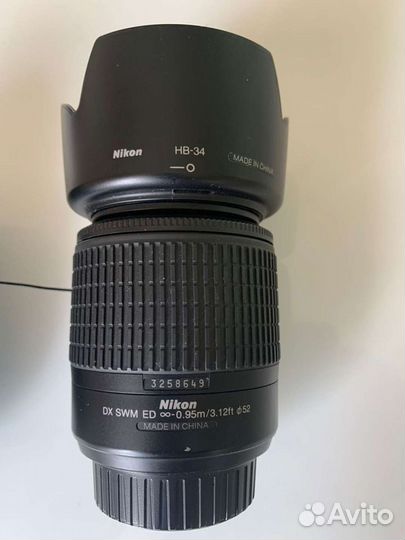 Фотообъектив Nikon 55-200mm f/4-5.6G