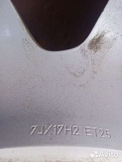 Литые диски r 17 5 -112 ширина 7