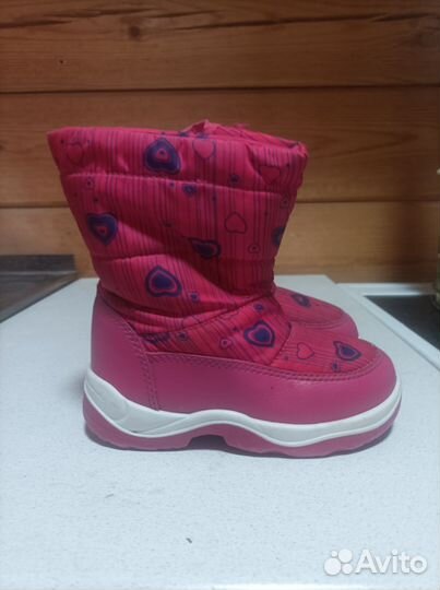 Сапоги зимние для девочки 26 размер