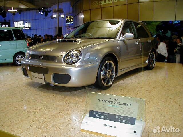 Subaru impreza бампер тюнинг лупатая