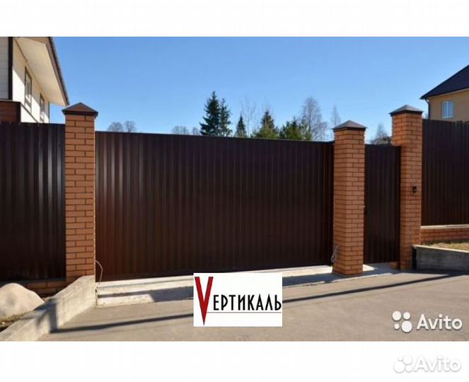 Ворота откатные 4000х2000