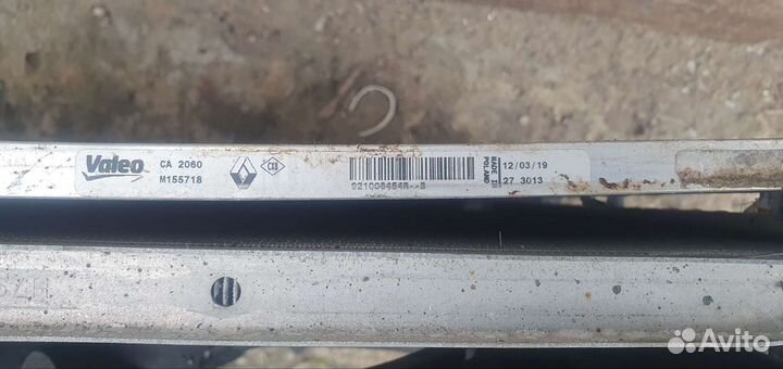 Касета радиаторов Renault Duster