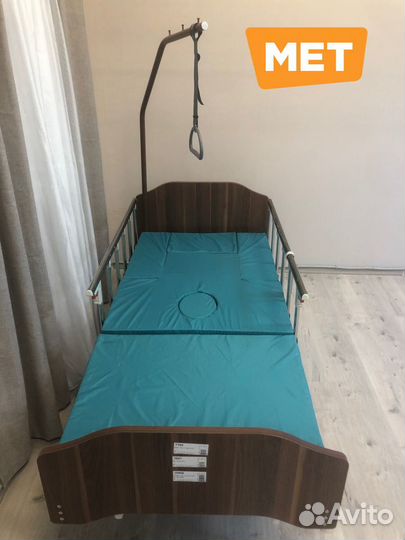 Медицинская кровать с туалетом электрическая