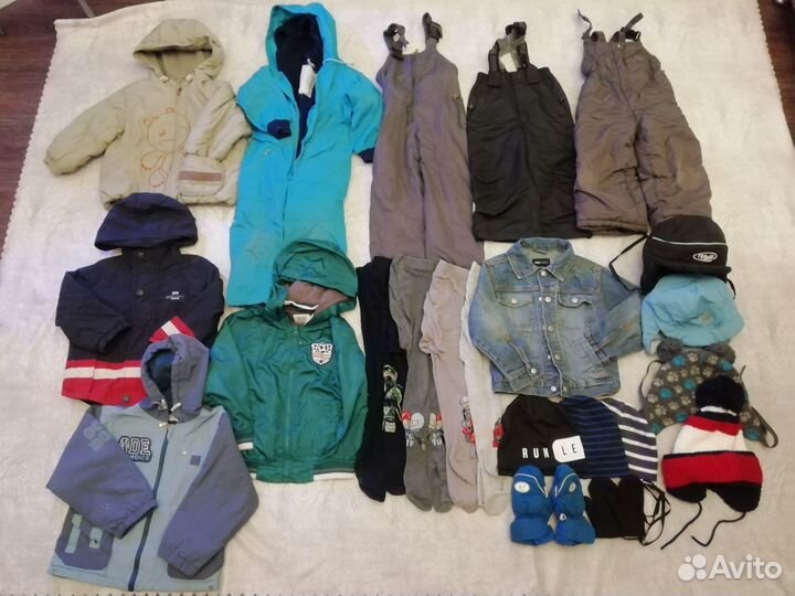 Детские вещи пакетом на мальчика 92-104
