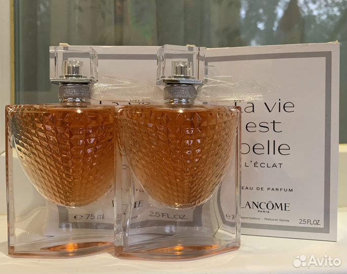 Оригинал lancome La Vie Est Belle L'eclat 75мл