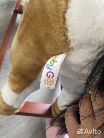 Лошадка качалка деревянная