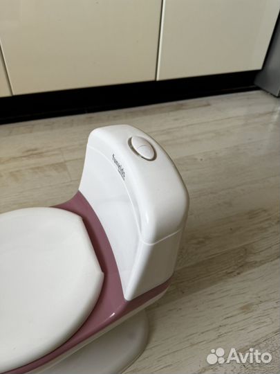 Детский горшок унитаз музыкальный