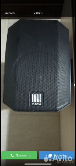 Колонки для кафе или магазина