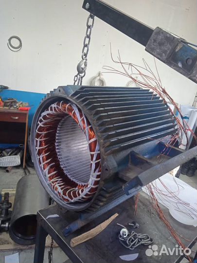 Ремонт электродвигателей,перемотка электродвигател