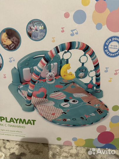 Развивающий коврик музыкальный