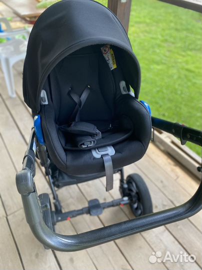 Коляска 3 в 1 Anex Sport Q1 British Green