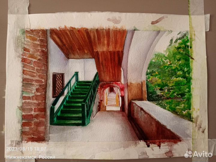 Акварельные картины