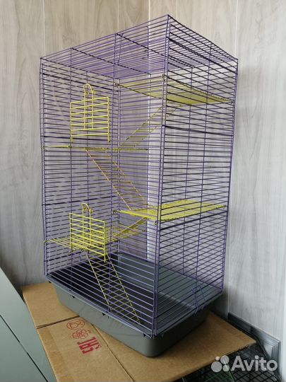 Клетка для грызунов 5 этажей
