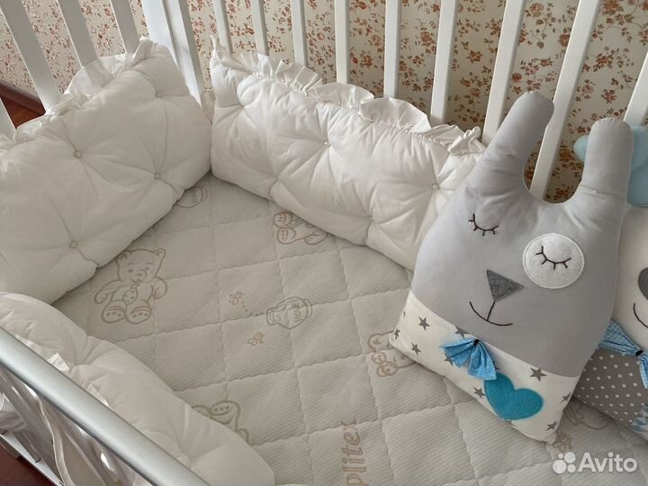 Бортики в детскую кроватку