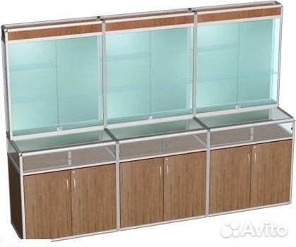 Выставочные витрины для музейной комнаты