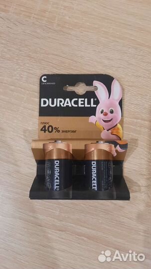 Батарейка Duracell Basic C/LR14