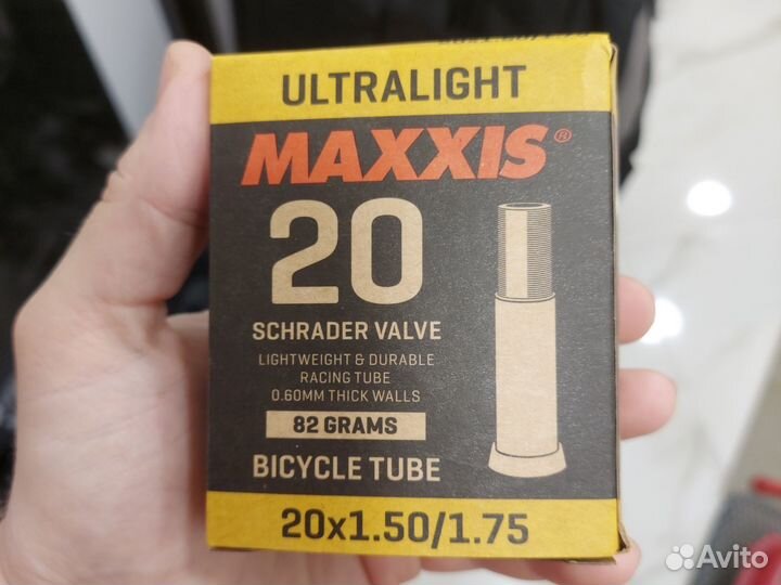 Велосипедная камера Maxxis Ultralight 20 дюймов