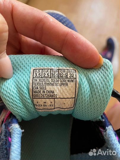 Кроссовки для девочек Skechers 35