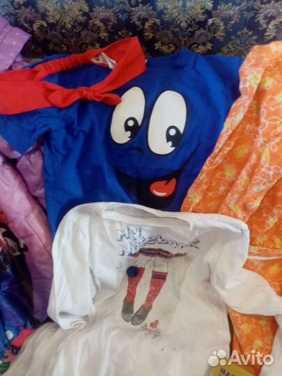 Пакет вещей на девочку 7-8 лет #1